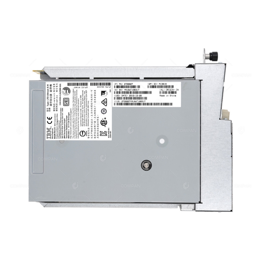 3-07311-02 IBM LTO6 HH FC 8GB  TAPE DRIVE FOR QUANTUM SCALAR  I3 2726827,  39U3428